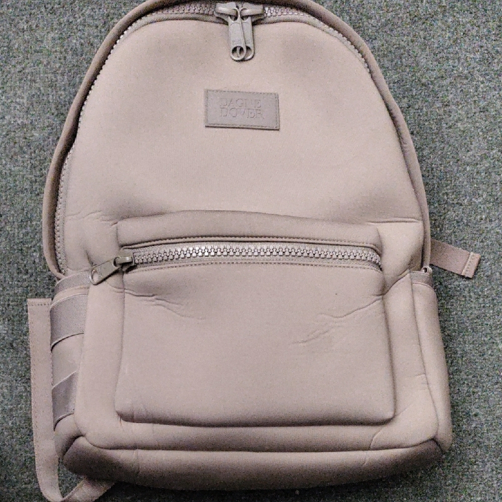 Dagne Dover Muted Mauve Neoprene Backpack - Picture 1 of 9